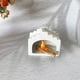 thumbnail image 4 of Ceramic Incense Burner Holder, Handcrafted Ash Catcher Censer with Chimney for Palo Santo Wood Sticks and Cones, Home Decor Room Aromatherapy Diffuser, Meditation Gifts, Zen Yoga Spiritual Decor, 4 of 6