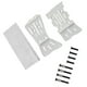 thumbnail image 1 of Kit de 3 placas inferiores de repuesto de acero inoxidable para atornillar debajo de carrocería, para coche RC 1/10, piezas de repuesto, 1 of 9