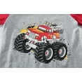 thumbnail image 3 of FEDPOP Toddler Boys Pajamas Car Short Set Summer Sleepwear Cotton Pjs Size 3T, 3 of 7