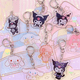 thumbnail image 2 of Llavero acrílico de Anime Sanrio Kuromi My Melody Cinnamoroll Kawaii, colgante de periferia de Anime, colgante de mochila escolar Linda para estudiantes, 3-5Cm, 2 of 4