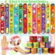 thumbnail image 2 of Pulseras Slap JuneBrushs Back to School, 56 unidades, para niños, 2 of 7