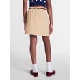thumbnail image 3 of Weekend Academy Girls Pleated Skort with Shoe String Belt, Sizes 4-18, 3 of 6