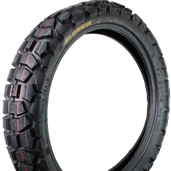 LLANTA PARA MOTO 120/80-18 PREMIUM 4 CAPAS P511 DOBLE PROPOSITO USA CAMARA