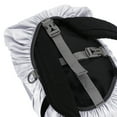 thumbnail image 4 of Uxcell 55-65L Waterproof Backpack Rain Cover with Reflective Strap L Silver Tone, 4 of 6