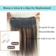 thumbnail image 3 of Mebver Pestañas postizas Pestañas de ojo de gato Pestañas de visón sintético Aspecto natural Pestañas tenues y esponjosas que parecen extensiones Pestaas Postizas D Curl Lash Strips Short Fox Eye Lash, 3 of 5