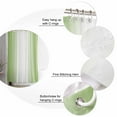 thumbnail image 6 of Dark Sea Green Ombre Waterproof Fabric Shower Curtain, Modern Gradient Abstract Art Shower Curtain for Bathroom Curtains Bathtubs Hotel Washable Shower Curtains with 12 Hooks Small 36x78in, 6 of 6