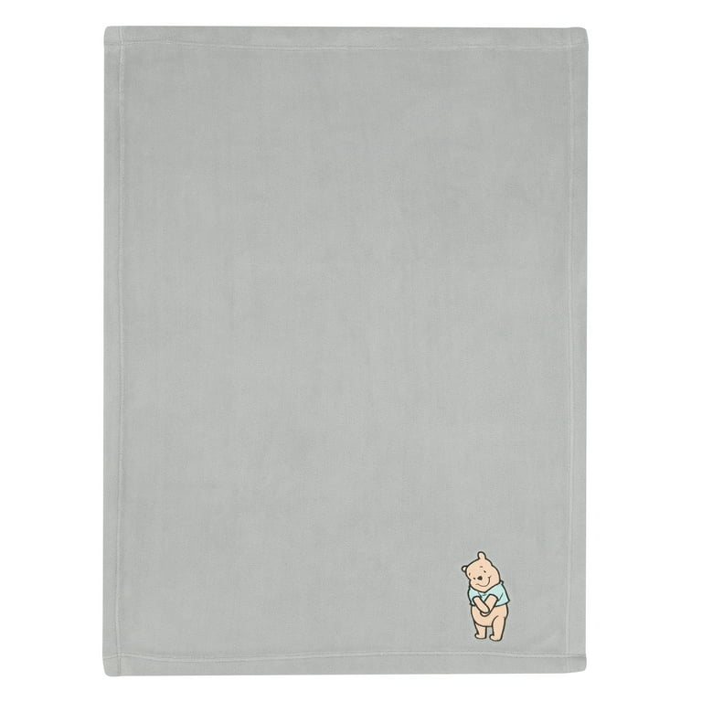 Lambs and Ivy Disney Baby Storytime Pooh Ultra Soft Baby Blanket
