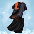 thumbnail image 2 of CHUMUD Athletic Outfits Sets for Men Shorts and Short Sleeve T Shirts Running Dry Fit Mesh Gym Clothes Workout Outfit (Avail in Big & Tall), 2 of 6