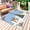 Green Peru LightBLue, variant on Blue Christmas Outdoor Rug 3x5 Ft - Reversible Patio Rug Outdoor Camping Rugs, Xmas Tree Deer Poinsettia Bird Winter Snow Indoor Outdoor Area Rugs, Non-Slip Outdoor Carpet Runner for Deck/Porch