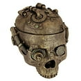 thumbnail image 2 of Design Toscano Steampunk Skull Containment Vessel, 2 of 7
