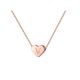 thumbnail image 1 of 26 Initial Heart Shape Alphabet Collar para Mujeres Collares de Acero Inoxidable para Mujeres A Z 26 Alphabet Initial Collares de Oro Rosa para Mujeres Niñas, 1 of 5
