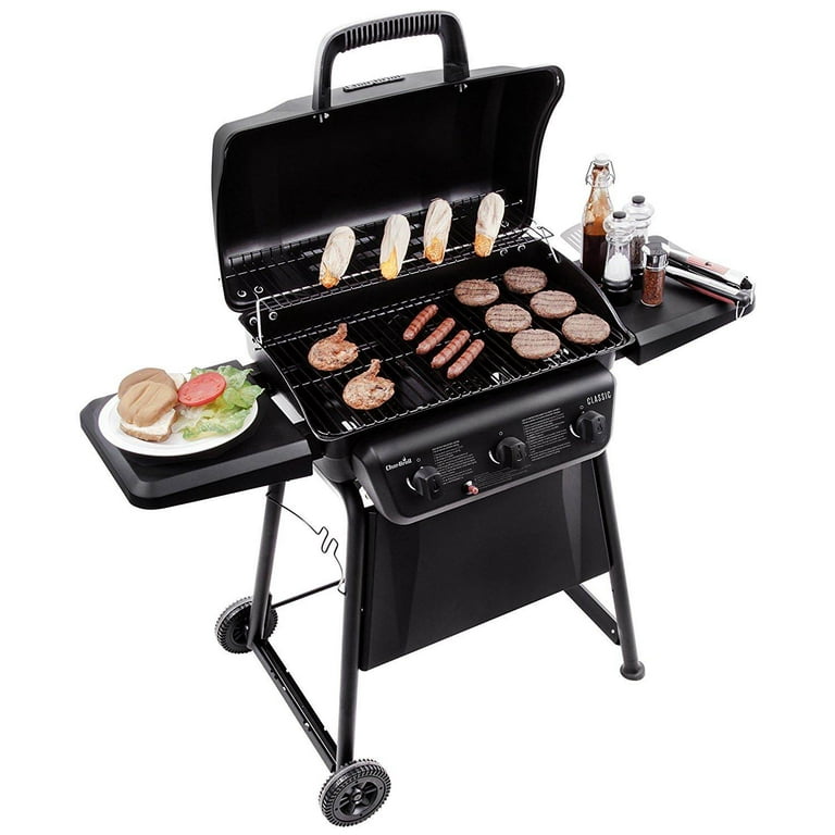 Char Broil 3 Burner Barbecue Cooking Propane Grill 3 Burner