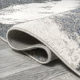 thumbnail image 6 of JONATHAN Y CONTEMPORARY POP 3 x 5 Area Rug, Petalo Abstract Two-Tone - Gray/Cream, CTP200C-3, 6 of 10