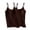 Wine, variant on Fanxing 2 PC Womens Plus Size Tank Tops Build in Bra Spaghetti Straps Camisoles Blue,XXL
