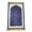 Blue, variant on Traditional Prayer Mat Non Slip Elegant Design Area Rugs Floor Carpet Travel Mat Pink
