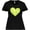 AB-Black, variant on Inktastic Tennis Ball in Heart Women's Plus Size T-Shirt