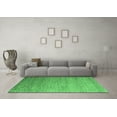 thumbnail image 3 of Ahgly Company Indoor Rectangle Abstract Emerald Green Modern Area Rugs, 8' x 10', 3 of 4