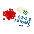 thumbnail image 4 of Tarjetas y contadores Montessori Entrenamiento Aprendizaje temprano de matemáticas Manipuladores de matemáticas para Estilo A, 4 of 9