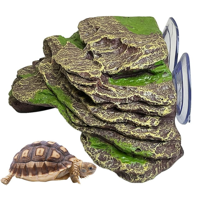 Ramp Kathson Turtle - Plataforma para tomar el sol (18 x 16 x 7 cm), color verde