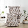 thumbnail image 2 of Funda para silla Fundas para sillas de barril elásticas Fundas para sillas de bañera impresas Fundas para sillones Funda para sofá Sofá extraíble Protector de muebles Funda para sillones par, 2 of 3