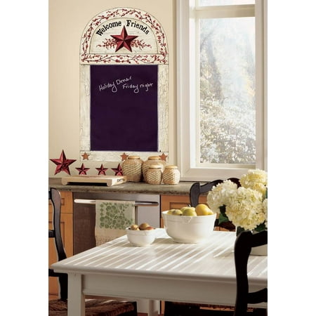 Country Chalkboard Giant Wall Decal