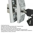 thumbnail image 3 of Cerradura Y Llave Para Máquina Expendedora, Juego De Cerradura Antirrobo Para Máquina Expendedora Resistente Al Desgaste De aleación De Zinc Para Cajas Industriales Seguras, 3 of 7