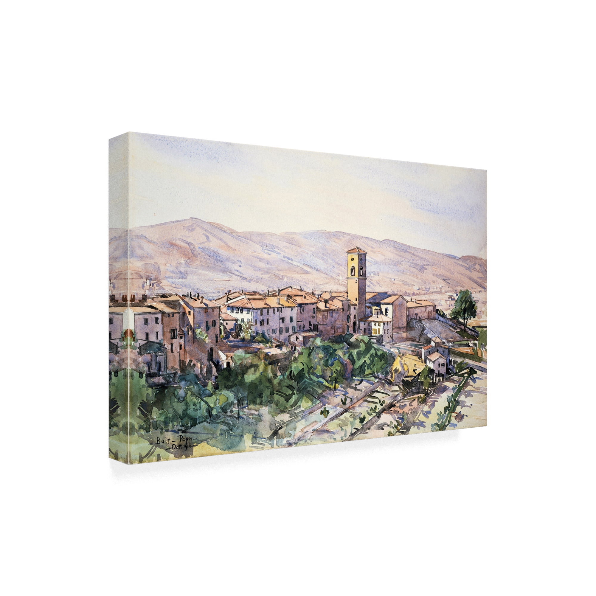 Edward Boit 'Casentino in Tuscany' Canvas Art