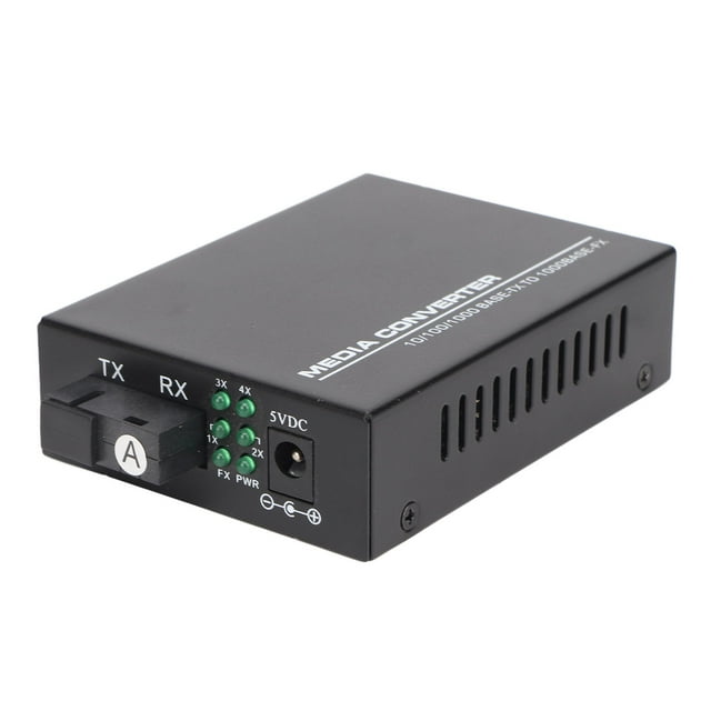 Convertidor de medios Ethernet, convertidor de medios Ethernet Tx1310nm/Rx1550nm Convertidor de medios de fibra Convertidor de medios Ethernet Gigabit Altamente versátil