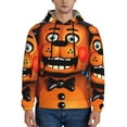 thumbnail image 2 of Lsque Five Nights At Freddy'S Pattern Casual Men's Hoodie,Hooded Sweatshirt with Kangaroo Pocket,Pullover Hoodie-Medium, 2 of 8