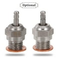 thumbnail image 2 of 5PCS N4 Steel Plugs Glow Plug RC Engine Parts for Engines RC Truck Compatible with, 2 of 8