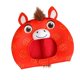 thumbnail image 4 of Sombrero de disfraz de caballo de dibujos animados, suave y transpirable, de peluche, para fiesta temática., 4 of 9