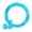 Blue, variant on Set of 3 Non Plush Car Steering Wheel Covers with White Rubber Inner Ring High grade Material for Car Interior Decoration Easy Installation