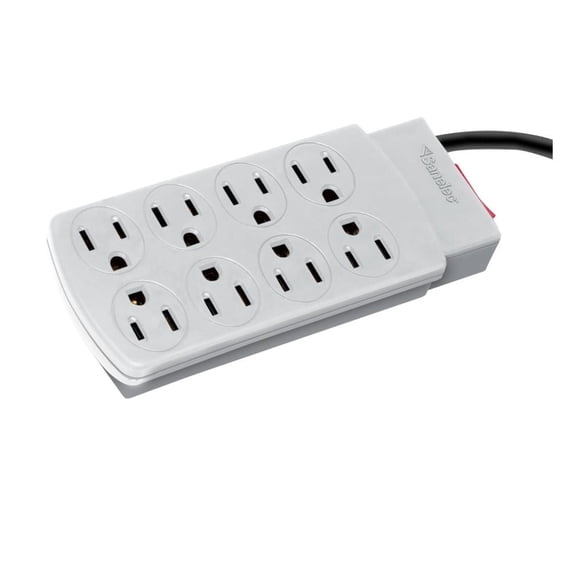 Multicontacto Sanelec 8 Entradas con Luz Indicadora 1310