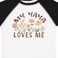 thumbnail image 4 of Inktastic My Yaya Loves Me Boys or Girls Toddler T-Shirt, 4 of 5