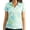 Fairway Flora, variant on Yatta Golf Womens Standout Performance Short Sleeve Golf Polo Shirt (Vintage Blue, X-Large)