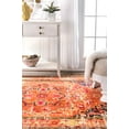 thumbnail image 6 of NuLOOM Vintage Mackenzie Rug Orange, 6 of 7