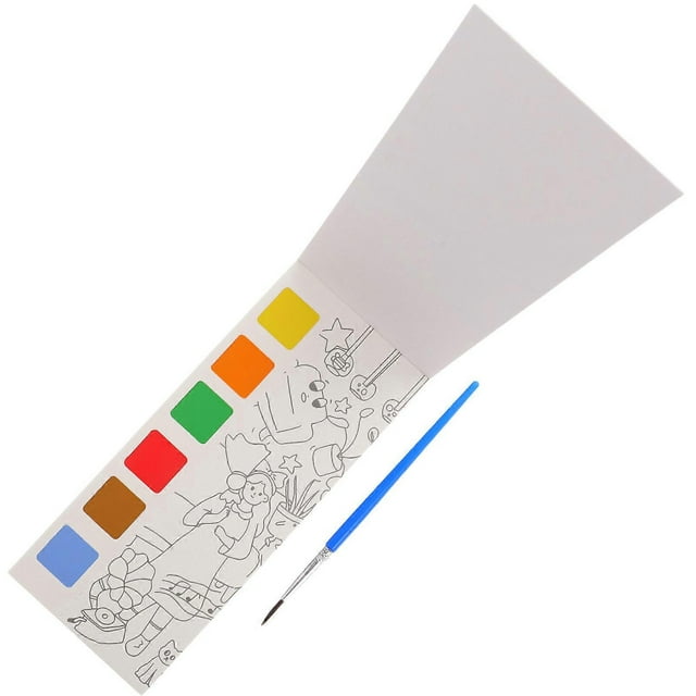 Watercolor Painting Book Invisible Ink Activity Book for Kids Graffiti Color Recognition & Fine Motor Skills Development