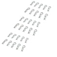thumbnail image 1 of 30 Pcs Clips de Carrosserie RC 1.2mm Assortiment Kit de Fixation en Métal en Forme de R pour Automobile 1Ensemble, 1 of 6