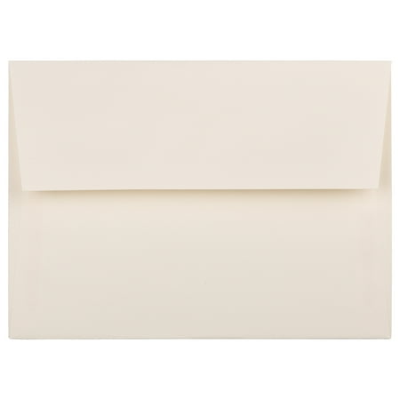UPC: 0707152637916 | JAM A7 Strathmore Invitation Envelopes  5 1/4 x 7 1/4  Ivory Wove  50/Pack