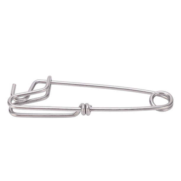 Fácil, Rápido, Señuelo Snap 5PCS Clips De Línea Larga Conectores De Pesca En El Mar Giratorios A Presión Hebilla Para Colgar Con Ojo Cerrado Herramienta De Pasador Rápido,