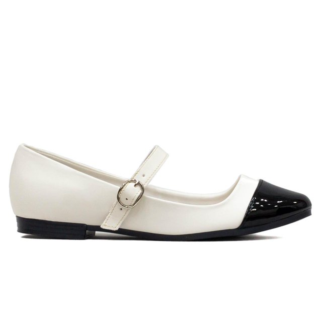 Flats Para Mujer Lady bug Zmexico 4690 Blanco 24