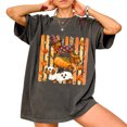 thumbnail image 2 of Cute Dachshund Halloween T-Shirt for Men and Women, Funny Wiener Dog Ghost Tee, Sizes S-5XL, 2 of 6