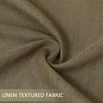 thumbnail image 3 of HA-EMORE Tier Curtains for Living Room, Linen Blend Cafe Curtain for Kitchen Bathroom Small Windows, Light Filtering Curtains 45 Inch Length Set of 2, 3 of 9