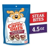 Canine carry outs steak bites Clearance