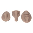 thumbnail image 4 of Juego De Modelo De Nariz De Silicona Suave, Sutura Y Perforación De Práctica 3D, Estructura Realista, Exhibición De Joyería Para Práctica De Perforación De Uñas De Anillo, 4 of 8
