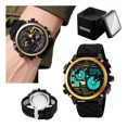 thumbnail image 1 of Reloj De Pulsera Skmei Triple Hora Para Hombre Con Brújula, 1 of 8