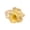Yellow, variant on 3.1 Inch Flower Hair Ties Floral Elastics Rubber Bands Flowers Hair Ribbons - Ring Scrunchies Ponytail Holders Decorative Accessories - Elastic Flower Hair Scrunchies for Women Girls