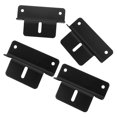 thumbnail image 4 of DEEPCRAFF 4Ud Soportes Para Montaje De Iluminación Solar En L De Aluminio Negro Para Uso Exterior, 4 of 8