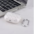 thumbnail image 5 of Worryfree Gadgets Case for Apple AirPods Pro Protective TPU Cover with Bling Charging Case with Keychain, Clear, 5 of 5