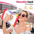 thumbnail image 4 of FJLBDE Case for iPad 9th 8th 7th Gen 10.2 inch 2021 2020 2019, 360 Rotating Stand Handle Shoulder Strap Heavy Duty Shockproof Cover, Rainbow Red, 4 of 7
